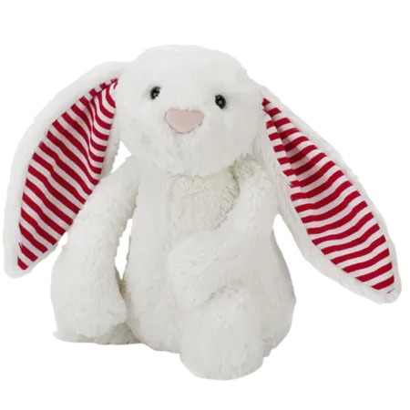 Bashful Candy Stripe Bunny (Medium)