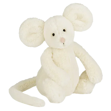 Bashful Cream Mouse (Medium)