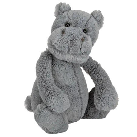 Bashful Hippo (Grey)