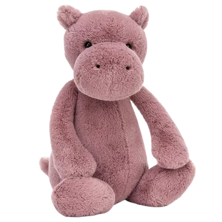 Bashful Hippo (Pink)