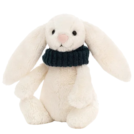 Bashful Snug Bunny (Teal - Small)