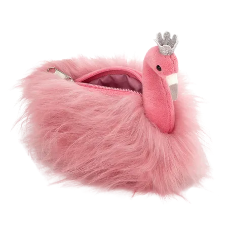 Fancy Flamingo Purse (Medium)