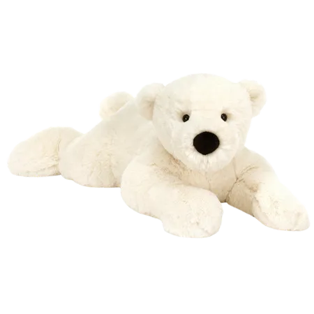 Perry Polar Bear Lying (Large)