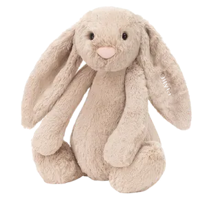Personalised Bashful Beige Bunny (Huge)