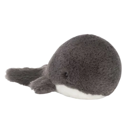 Wavelly Whale (Charcoal - Medium)