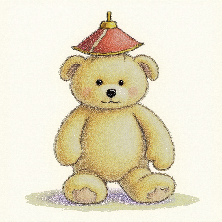 2 Little Bears Under the Stairs Set