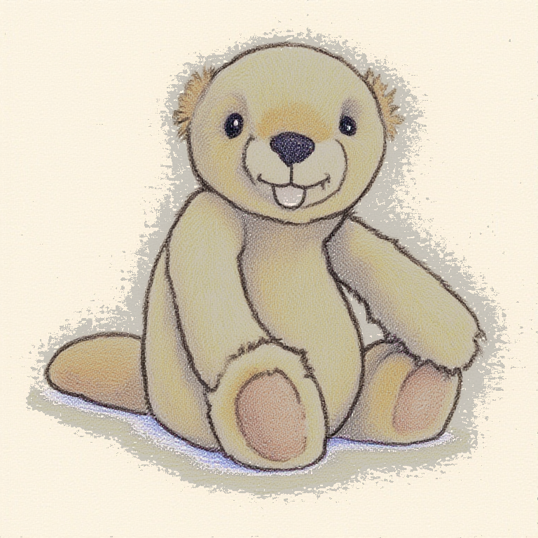 Bashful Beaver (Medium)