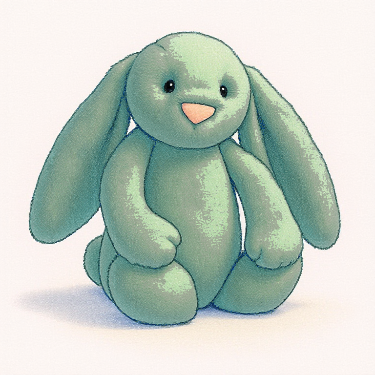 Bashful Forest Bunny (Huge)