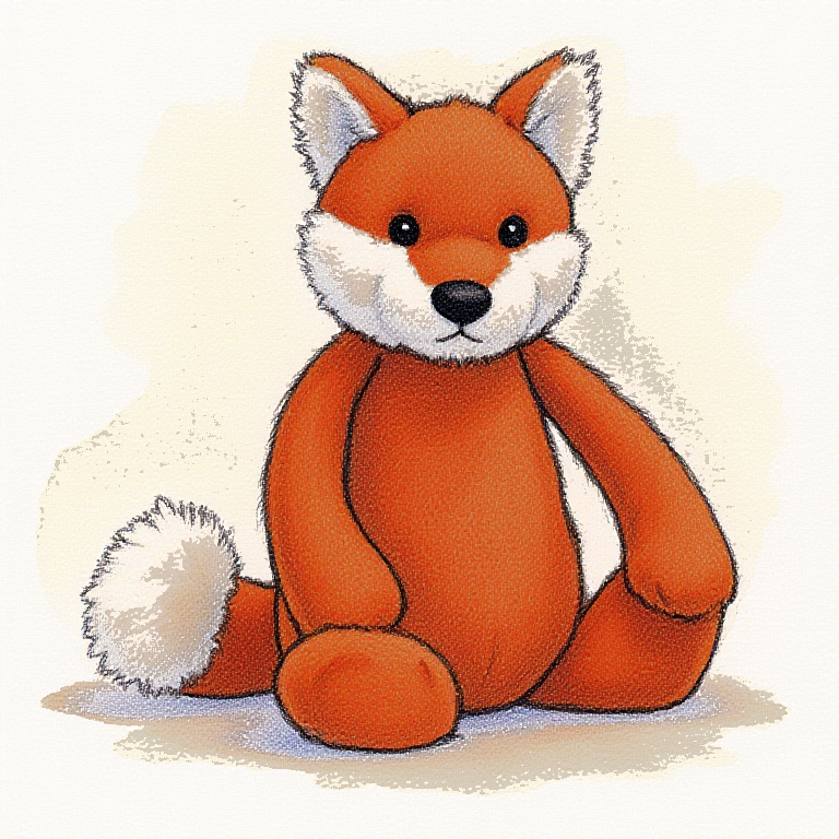 Bashful Fox Cub (Giant)