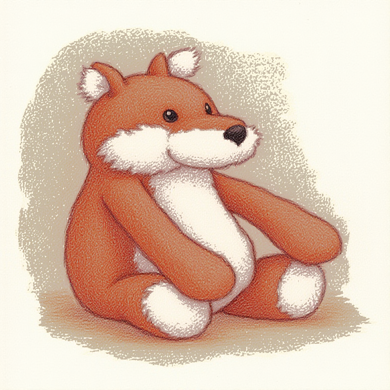 Bashful Fox (Medium)