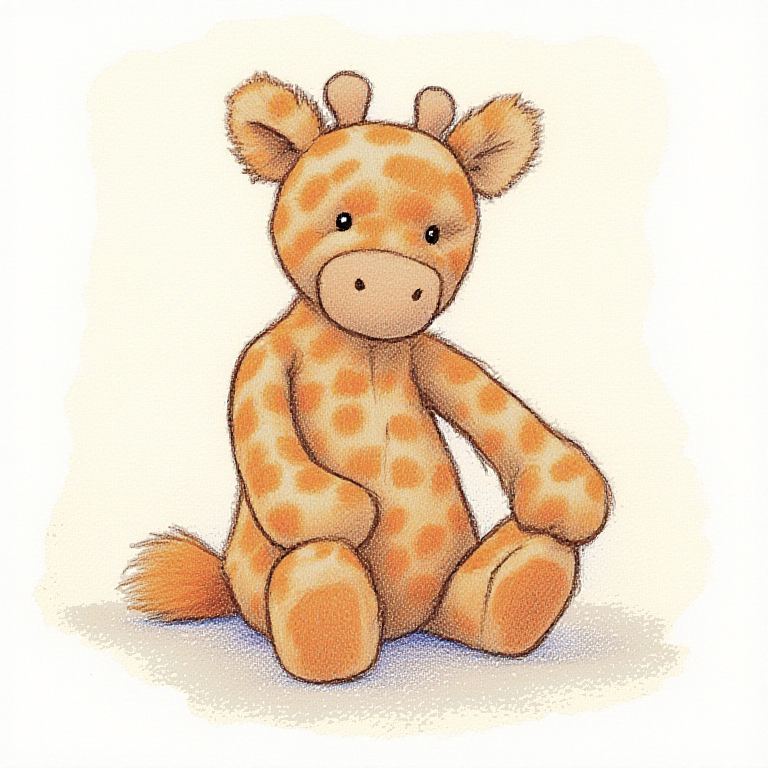 Bashful Giraffe (Large)