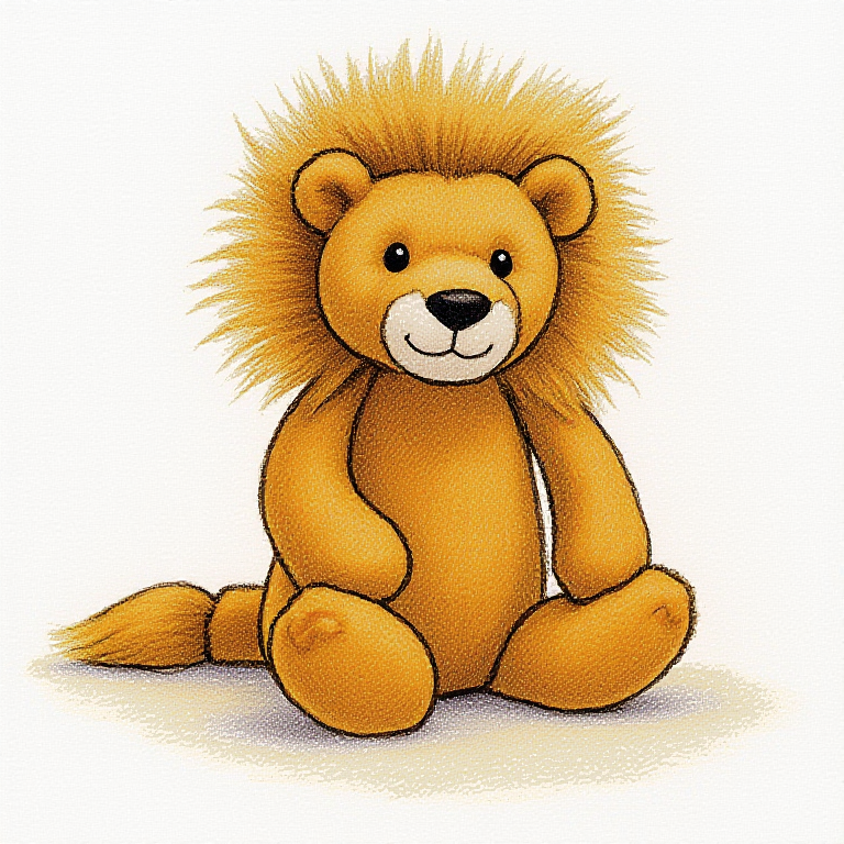 Bashful Lion (dark Mane)