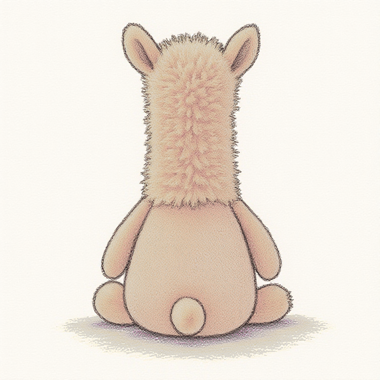 Bashful Llama (Small)