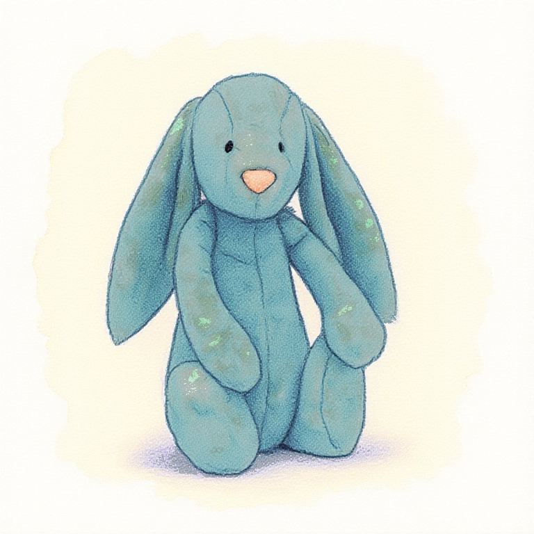 Bashful Luxe Bunny Azure (Medium)