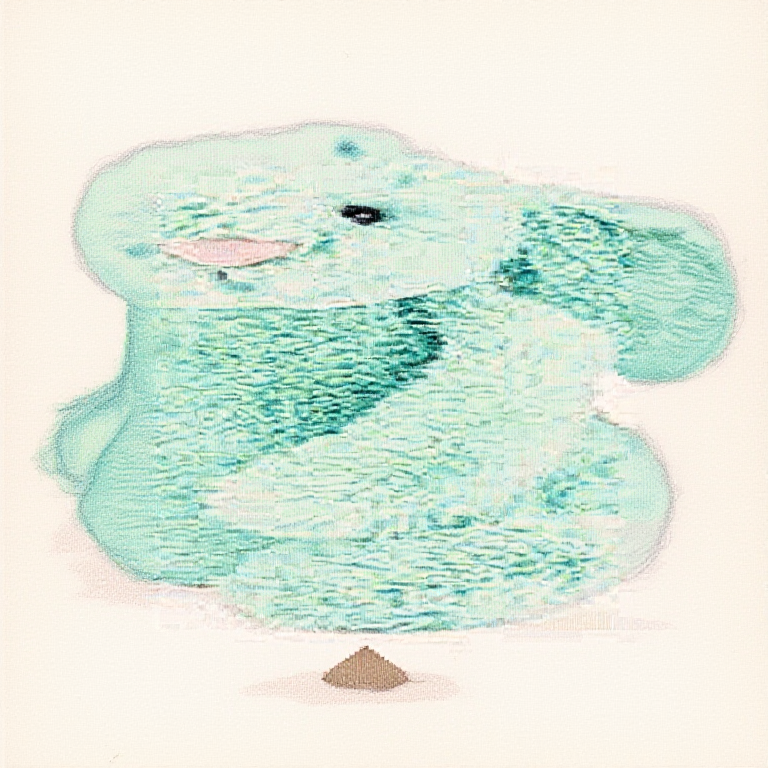 Bashful Mint Bunny