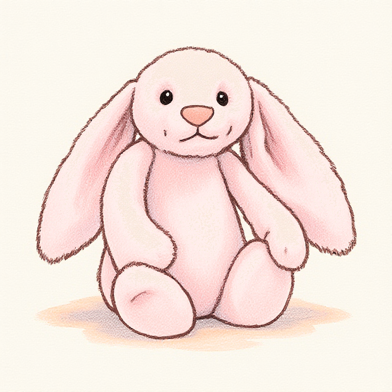 Bashful Pink Bunny