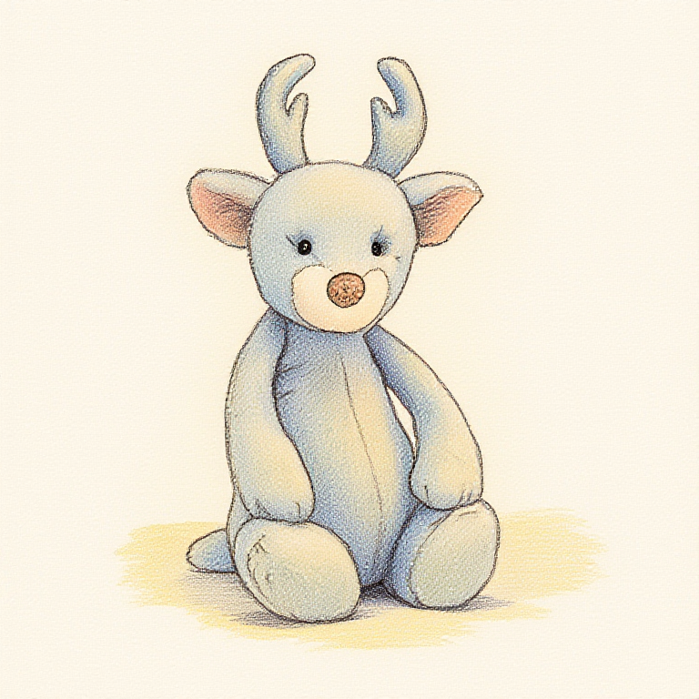 Bashful Sparkle Reindeer