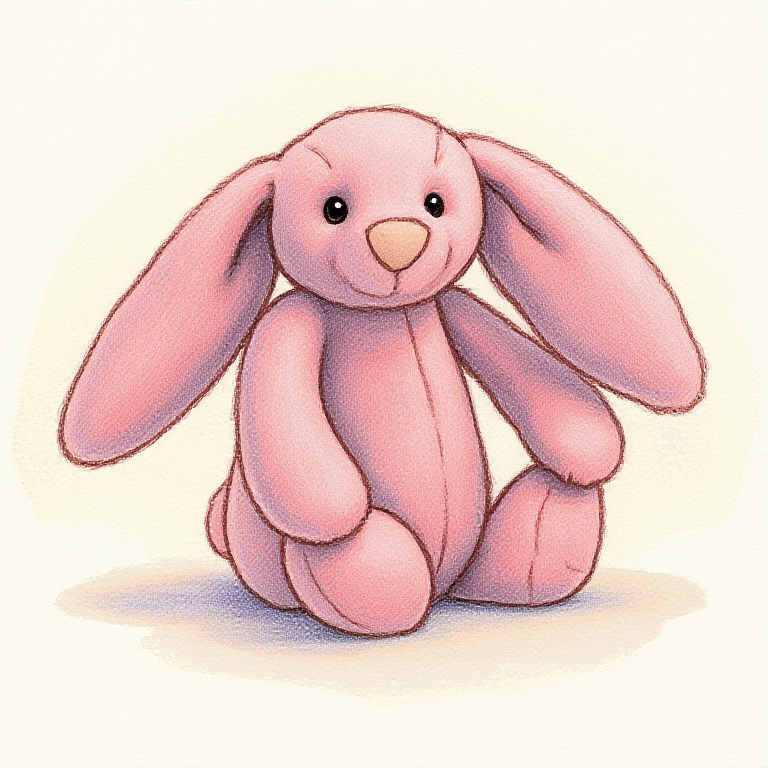 Bashful Tulip Pink Bunny (Large)