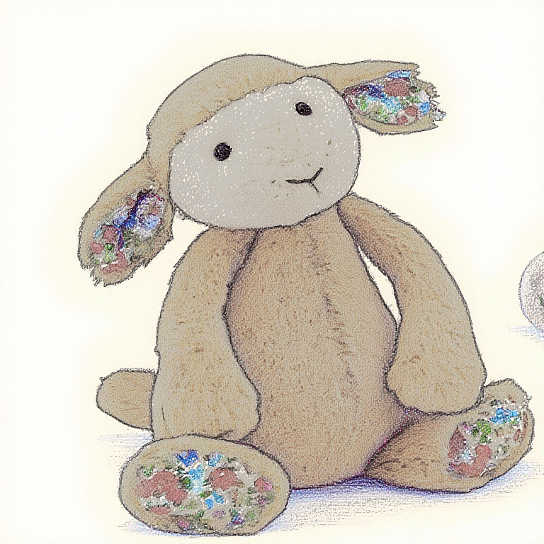 Blossom Lamb (Beige - Small)