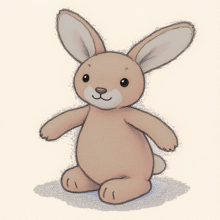 Bobtail Beige Bunny