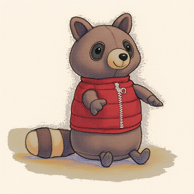Campfire Critter Raccoon (Medium)