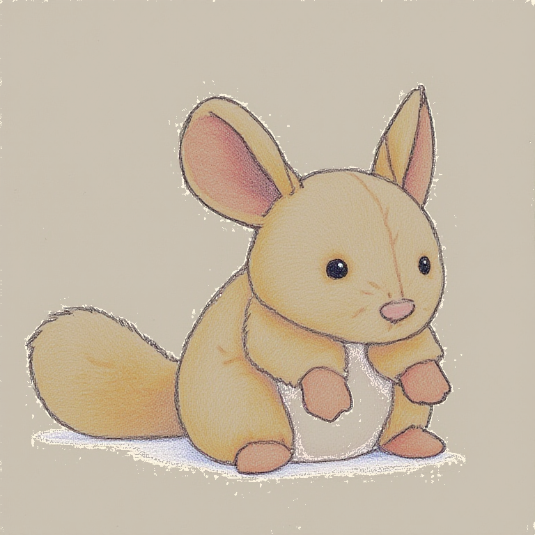 Cheeky Sandy Chinchilla