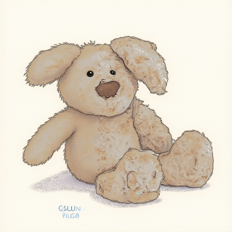 Curly Twirly Dog
