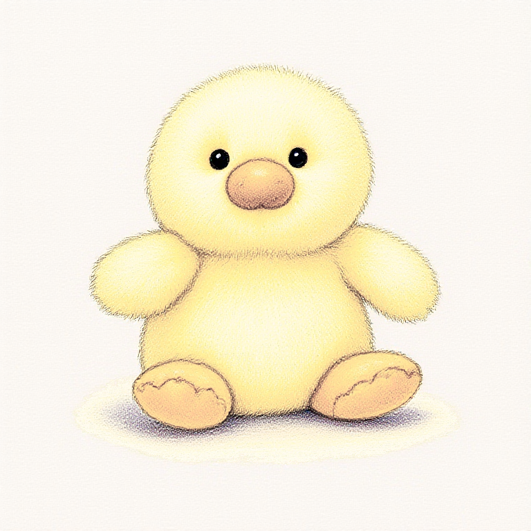Fluffster Chick (Cream)