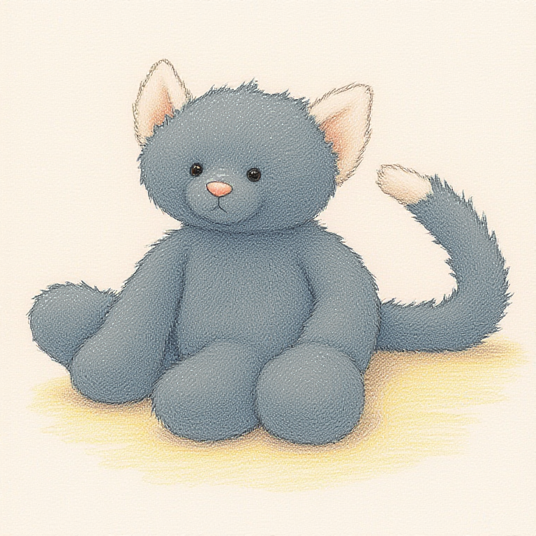 Fuddlewuddle Black Kitty