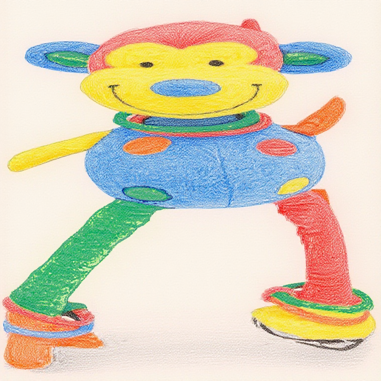 Hoopy Loopy Monkey (Tiny)