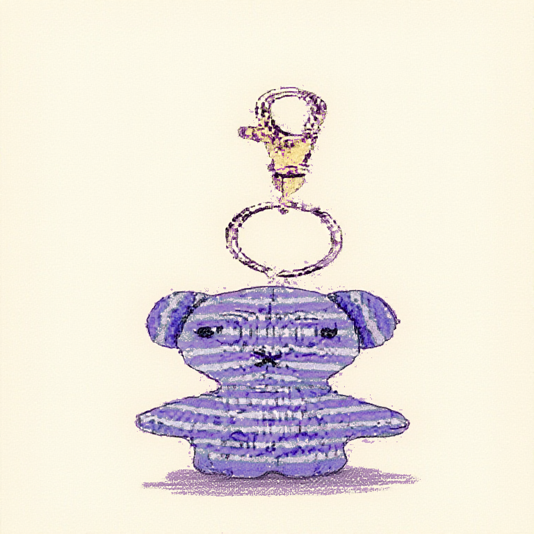 Kiki Bear Keyring