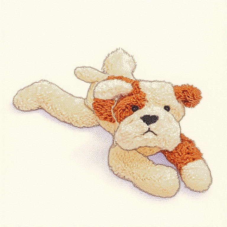 Mishmash Puppy Tan & (Cream)