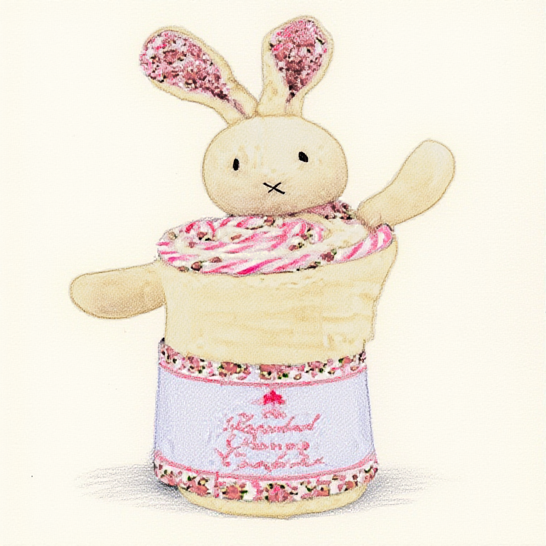 Rosebud Bunny Comforter
