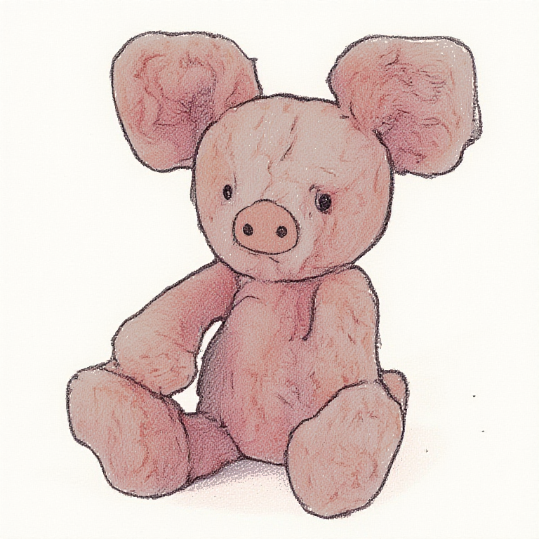 Squiggle Piglet