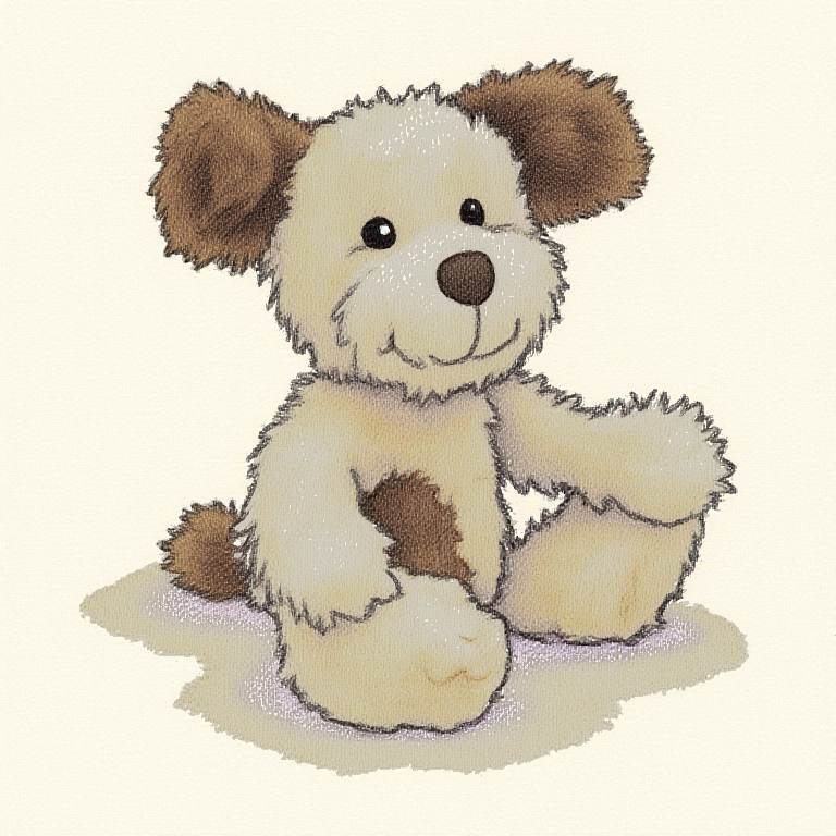 Squiggle Puppy (Medium)