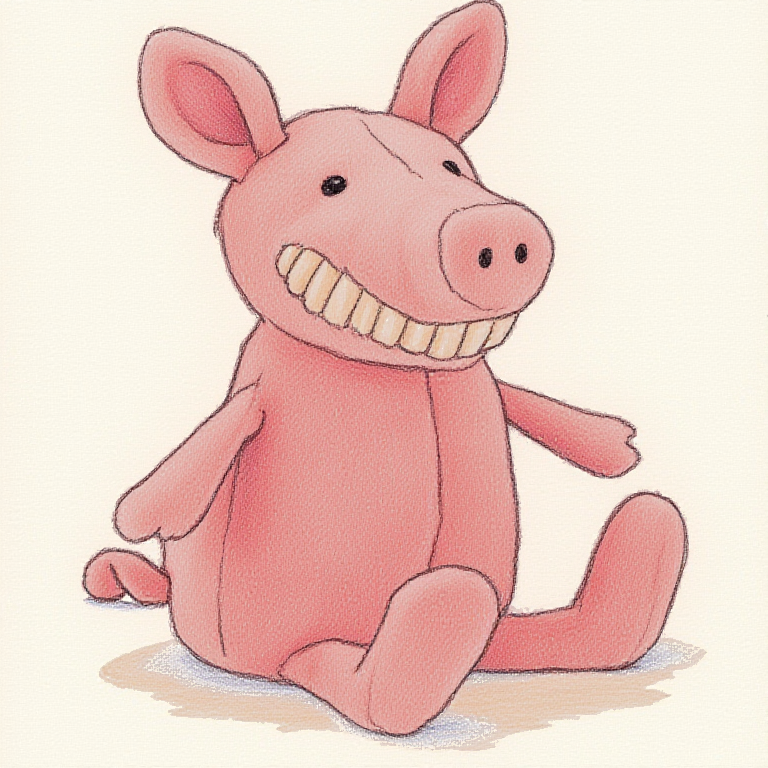 Toothy Pig (Medium)