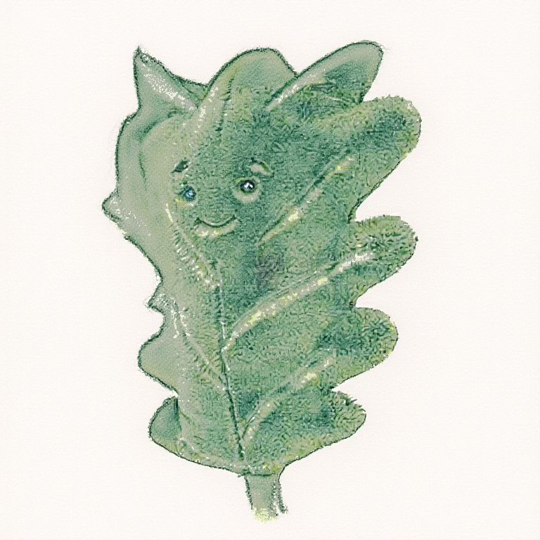Woodland Oak Tree Leaf (Small)