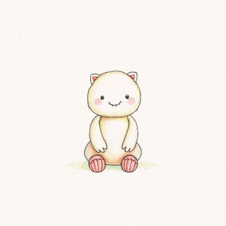 Amuseables Melbie Peach Cake Pin Badge