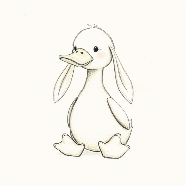 Baby Bashful Duckling
