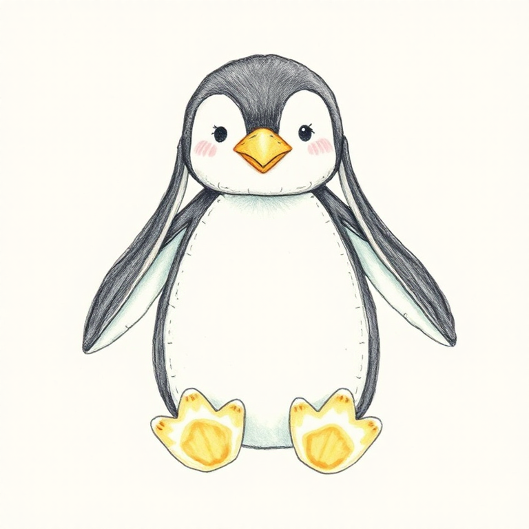 Baby Bashful Penguin