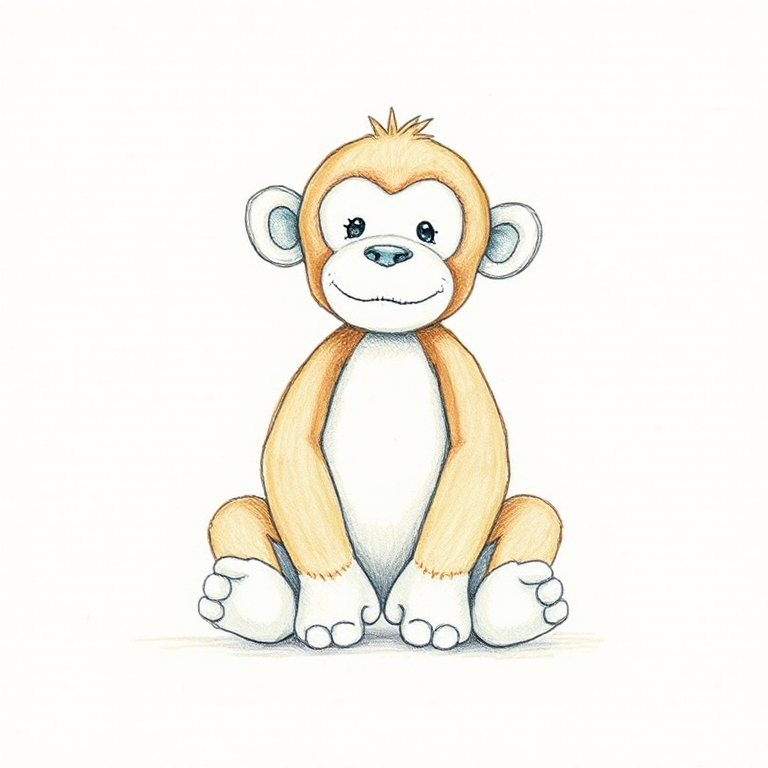 Baby Poppet Monkey