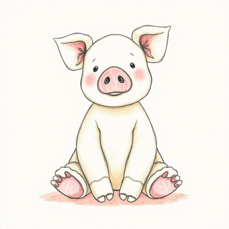 Barnyard Bunch Pig (Medium)