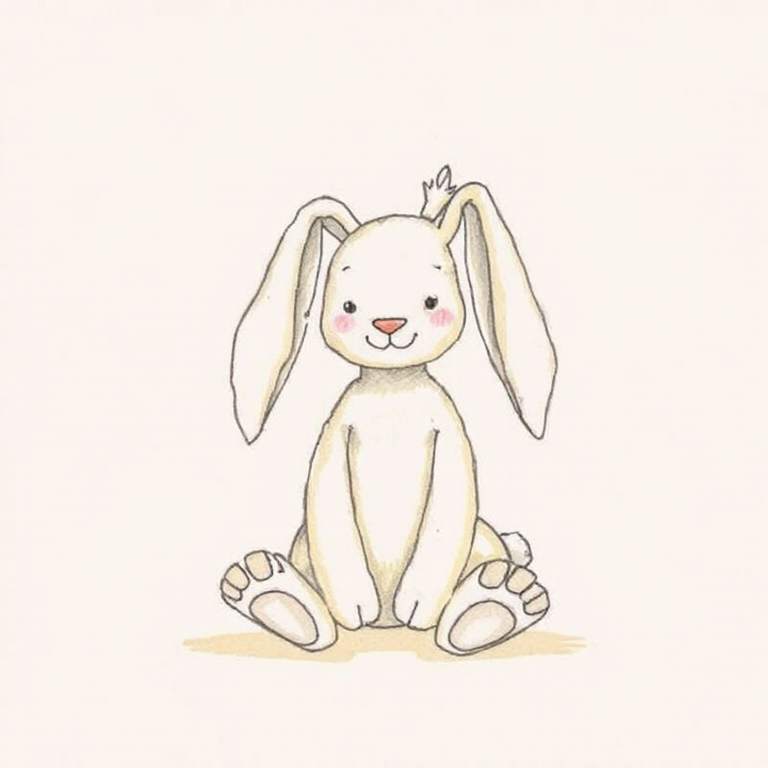 Bashful Beige Toasty Bunny Rabbit (Small)