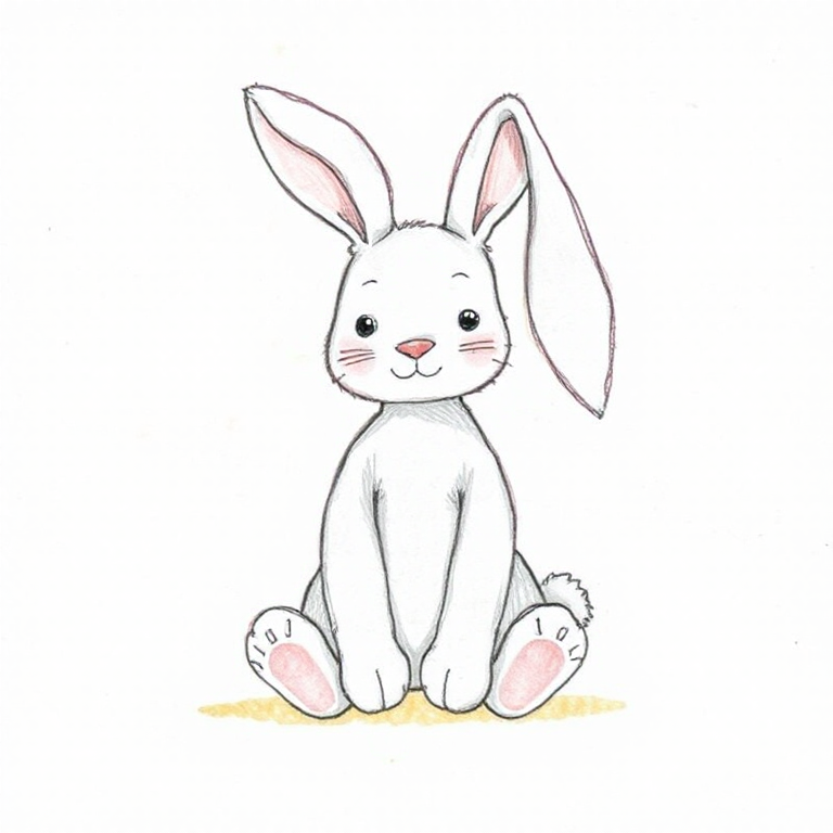 Bashful Blush Snow Bunny