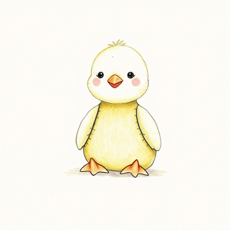 Bashful Chick (Medium)