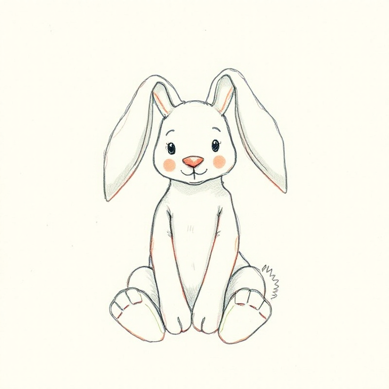 Bashful Forest Bunny (Bag Charm)