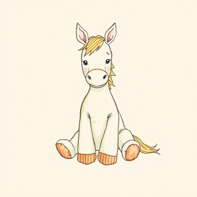 Bashful Horse (Medium)