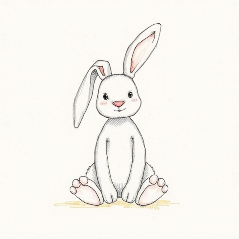 Bashful Hyacinth Bunny (Bag Charm)