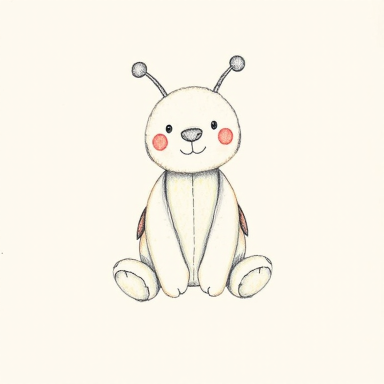 Bashful Ladybug (Medium)
