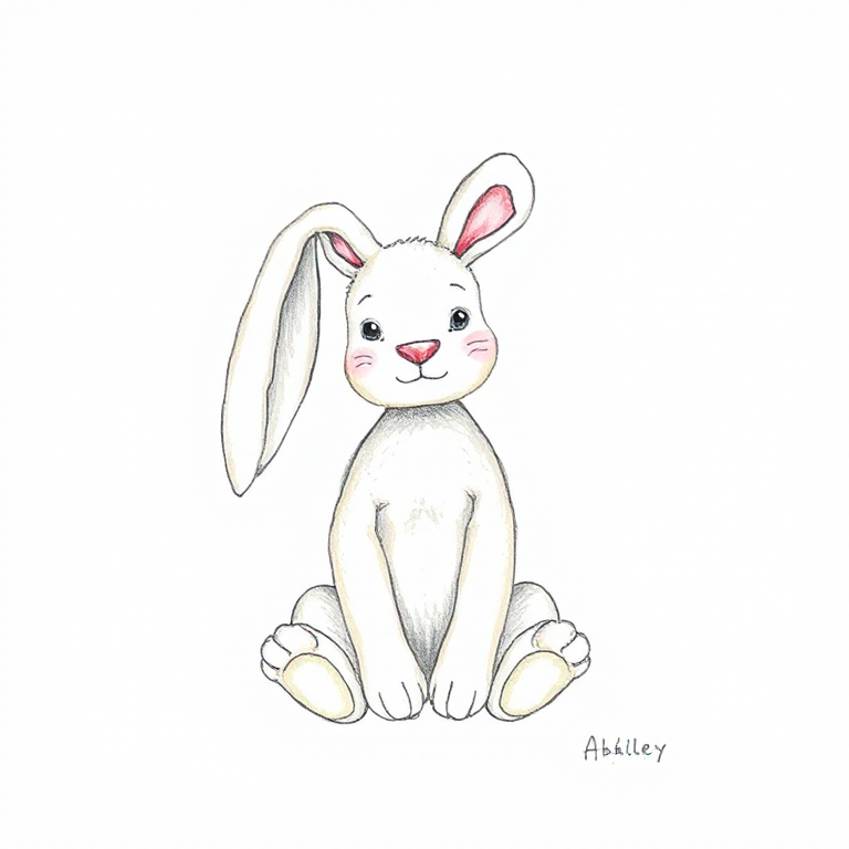 Bashful Luxe Amberley Bunny (Keyring)